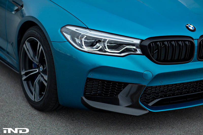 BMW f90 m5 m Performance carbon front splitter set - iND Distribution