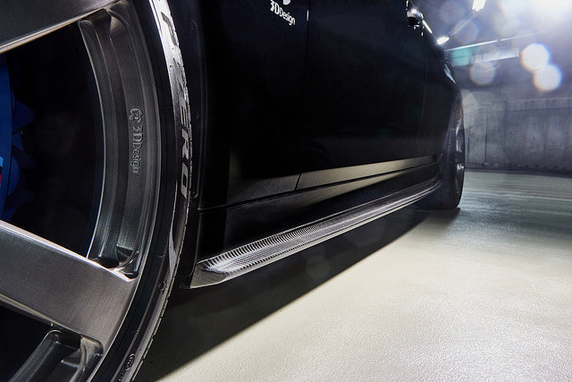 3d design f90 m5 carbon side skirt set - iND Distribution