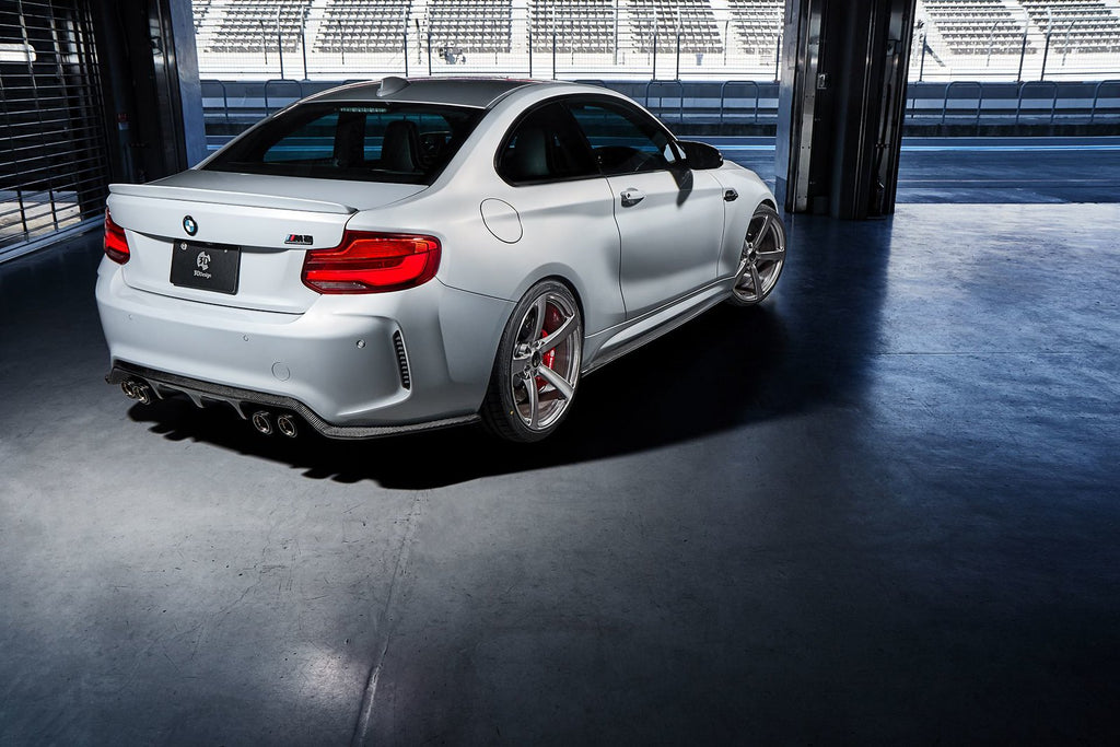 3d design f87 m2 carbon rear diffuser type 2 - iND Distribution