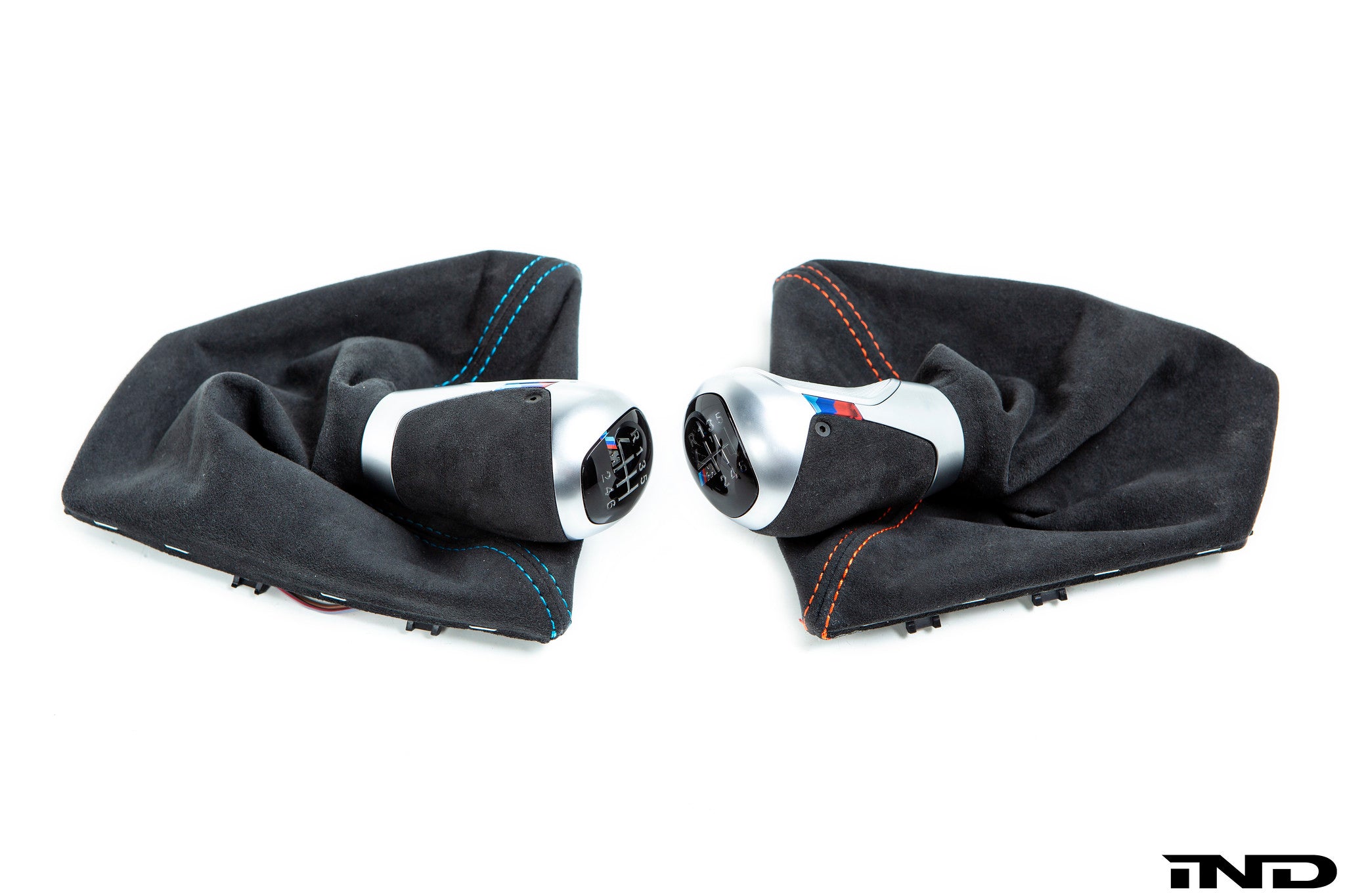 BMW m Performance lci shift knob and parking brake handle package - iND Distribution