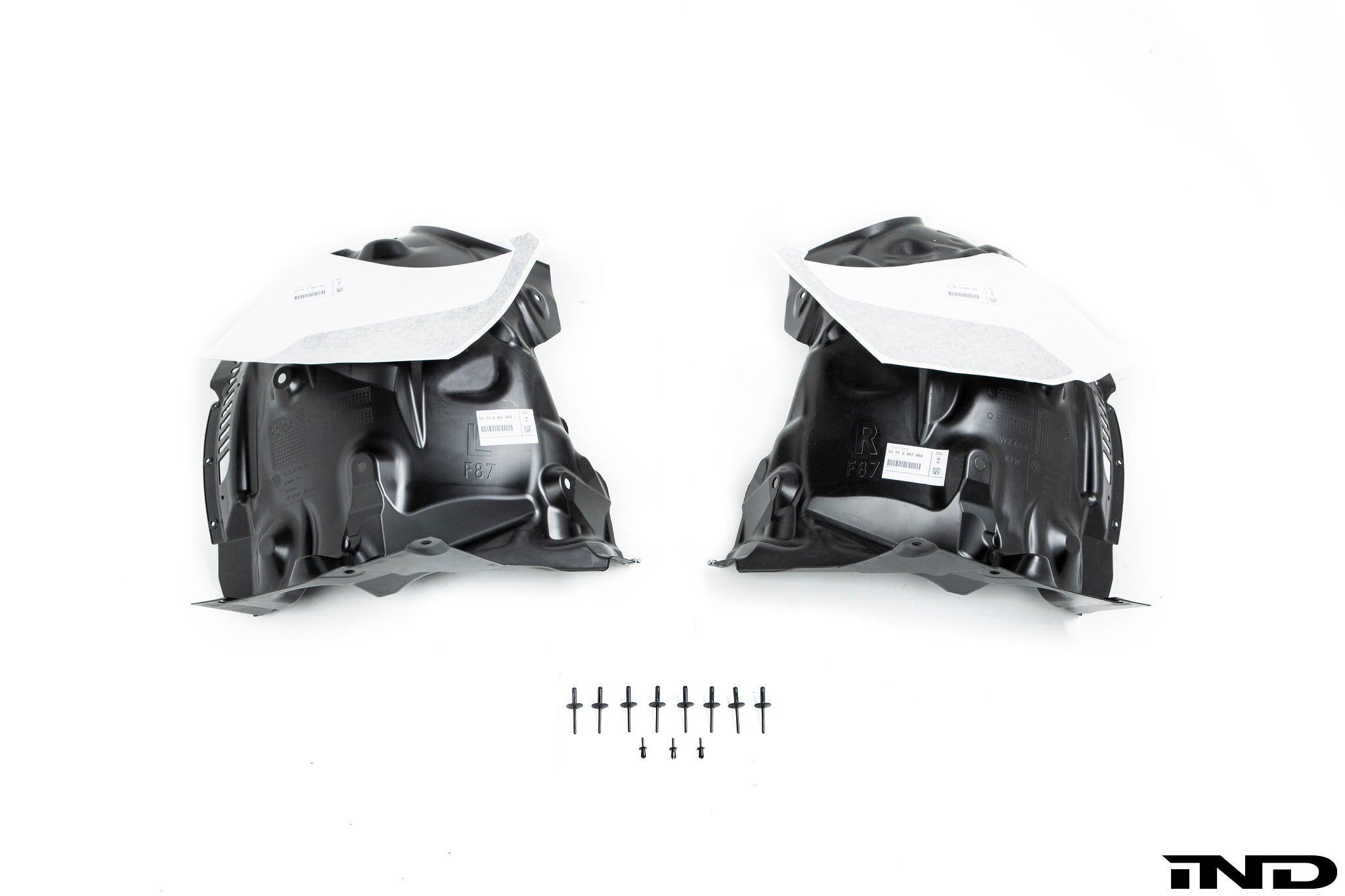 BMW m Performance f87 m2 carbon fender set - iND Distribution