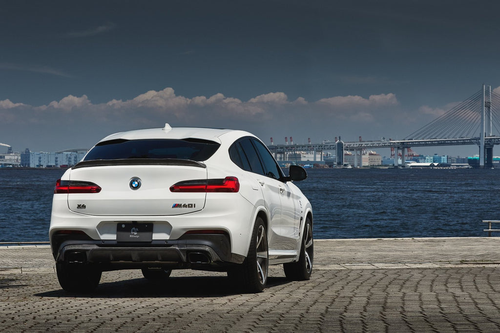 3d design g02 x4 m40i carbon rear diffuser - iND Distribution