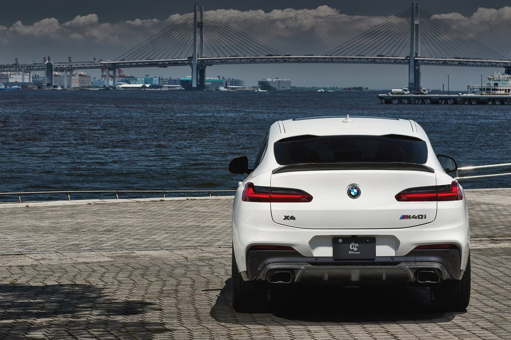 3d design g02 x4 m40i carbon rear diffuser - iND Distribution