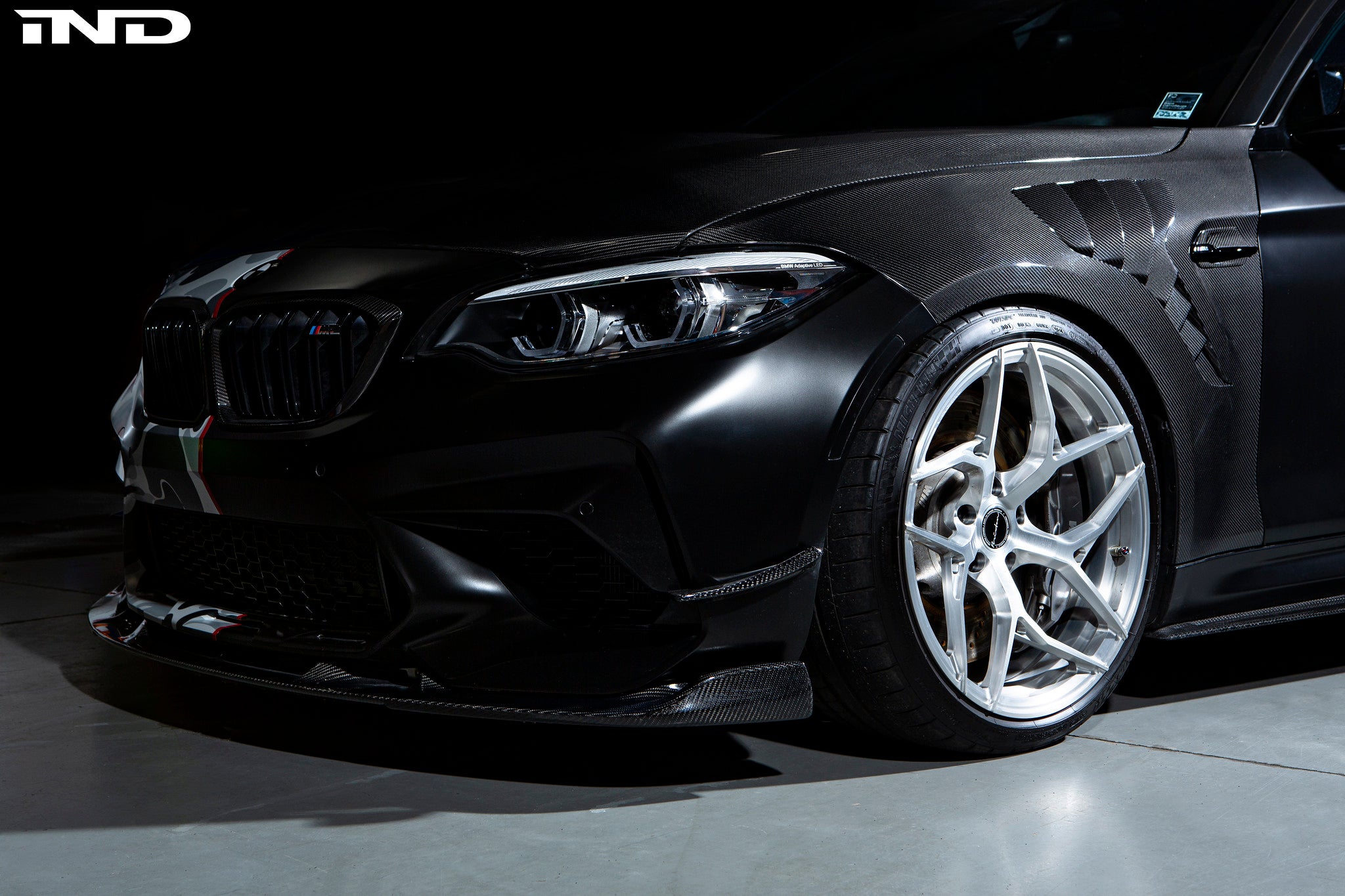 3d design f87 m2 competition carbon front lip - iND Distribution