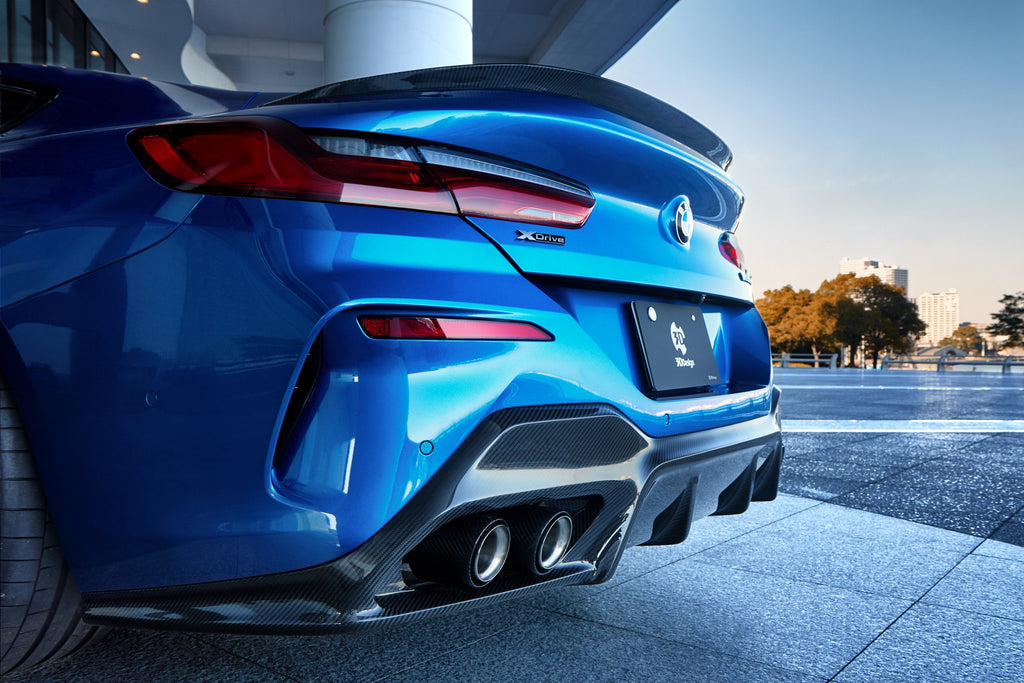 3d design g14 g15 8 series carbon rear trunk spoiler - iND Distribution