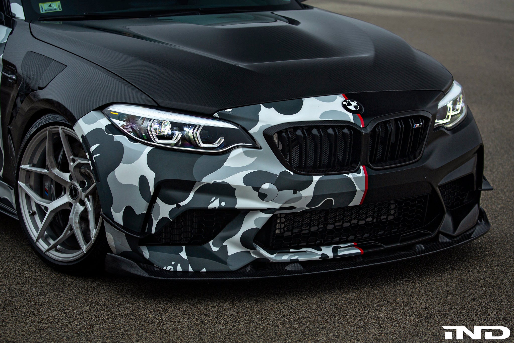 3d design f87 m2 competition carbon front lip - iND Distribution