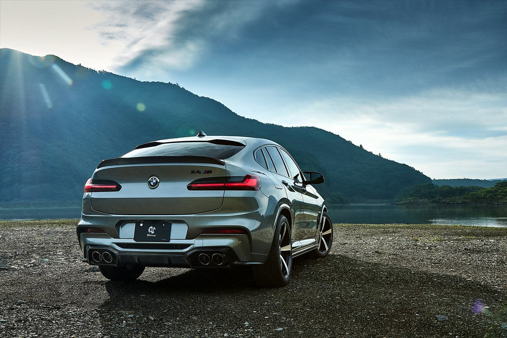 3D Design F98 X4M Pre-LCI Carbon Rear Diffuser