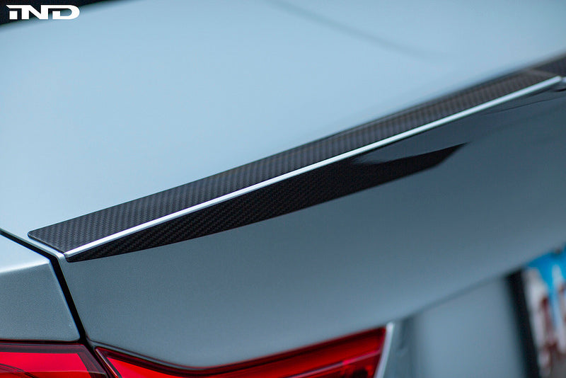 BMW m Performance f82 m4 carbon trunk spoiler - iND Distribution