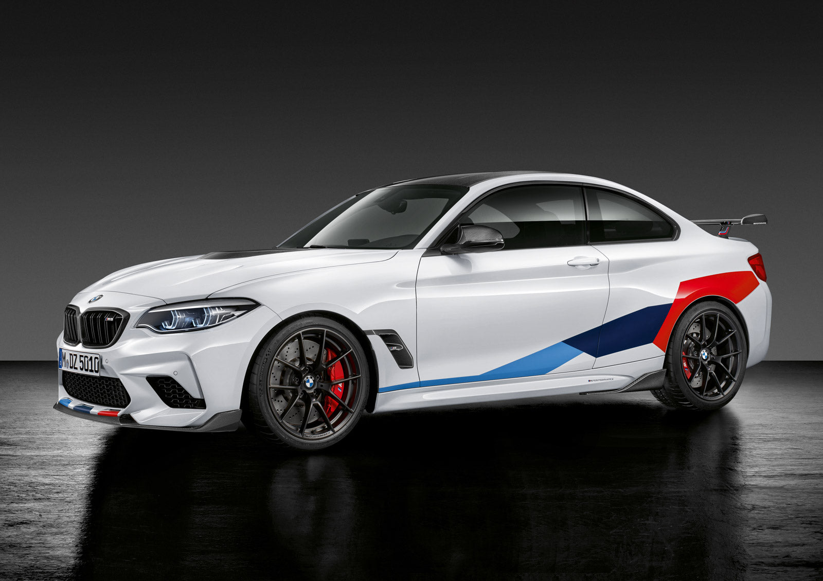 BMW m Performance f87 m2 carbon rear winglets - iND Distribution