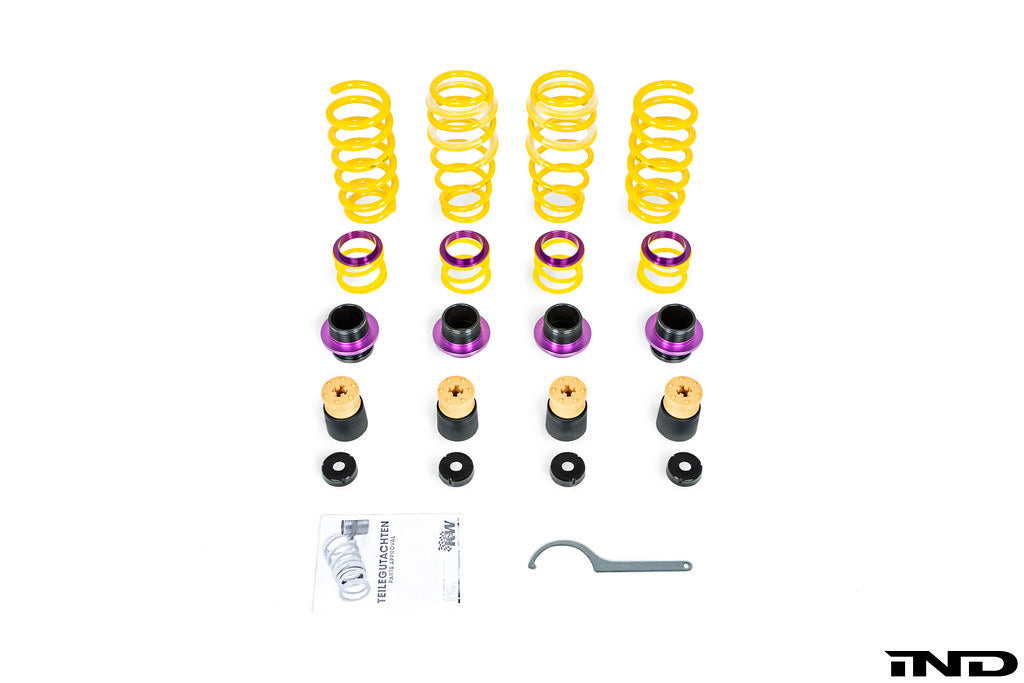 KW Suspensions F92 M8 / M8C Height Adjustable Spring Kit