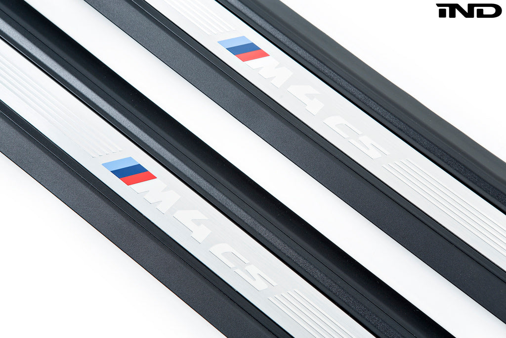 BMW OEM f82 m4 cs door sill set - iND Distribution