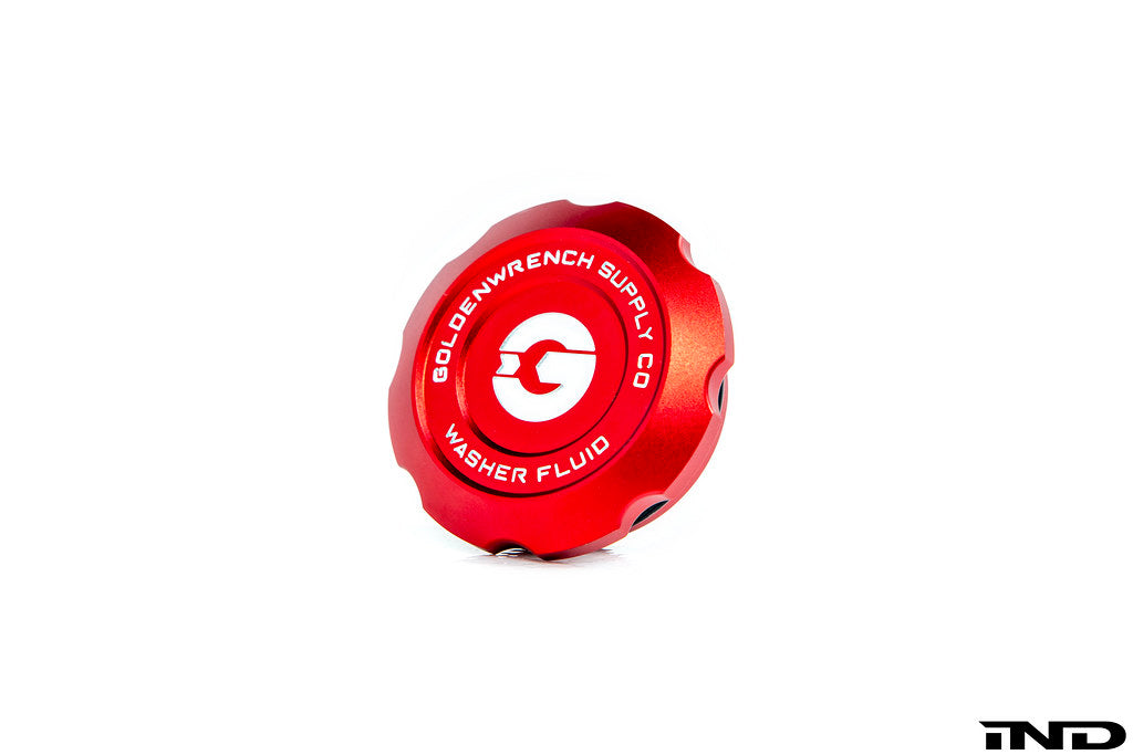 Goldenwrench Blackline Performance BMW M Car F-Chassis Washer Fluid Cap
