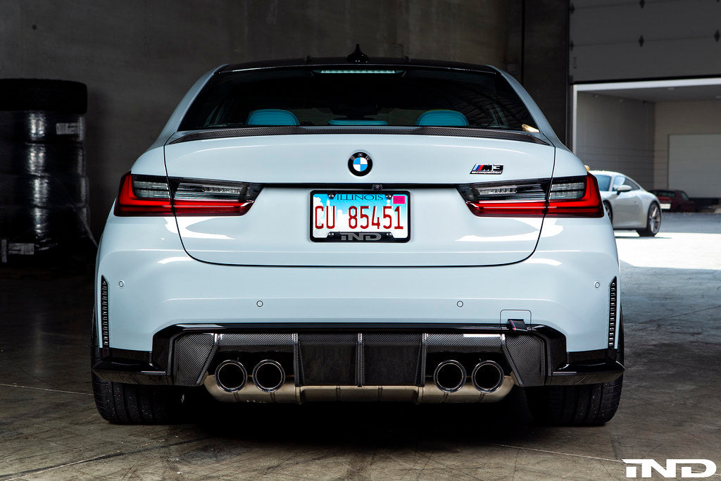 BMW G80 M3 OEM Carbon Trunk Spoiler