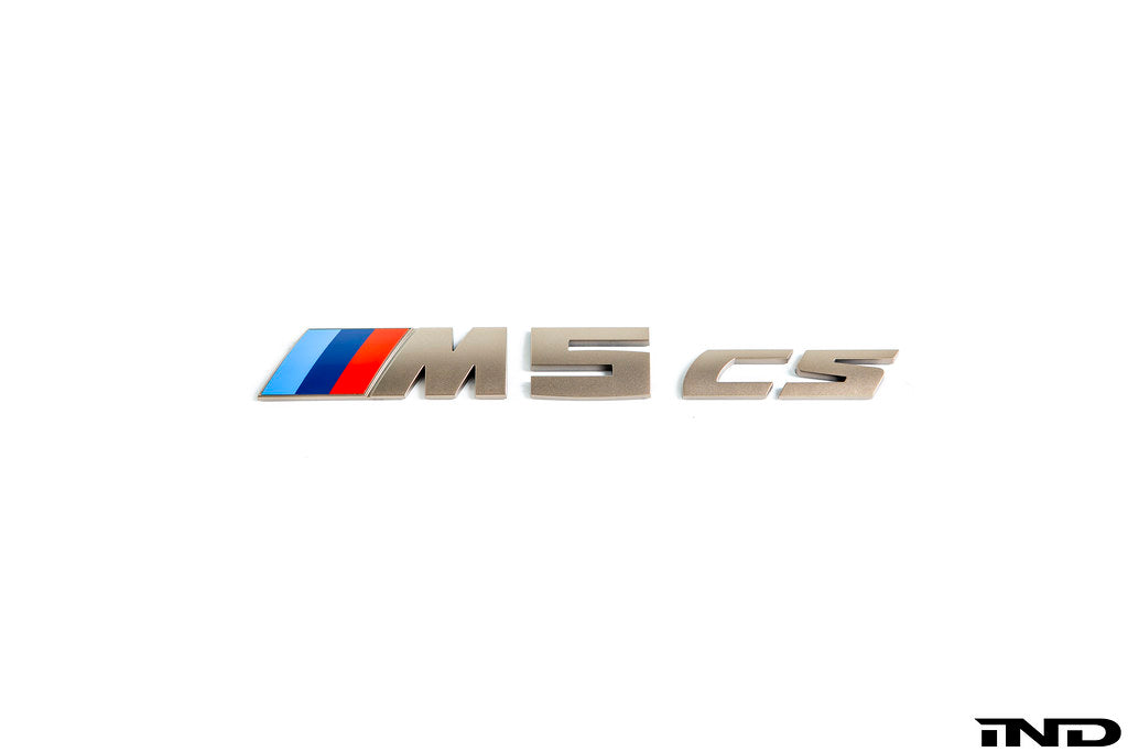 BMW F90 M5 CS Trunk Emblem