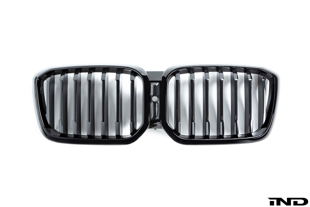 BMW G01 X3 / G02 X4 LCI Shadowline Front Grille - Single Slat