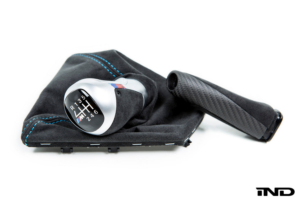 BMW m Performance lci shift knob and parking brake handle package - iND Distribution