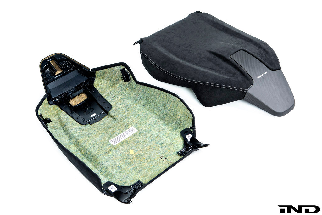 BMW M Performance Sedan Carbon and Alcantara Seat Back Set