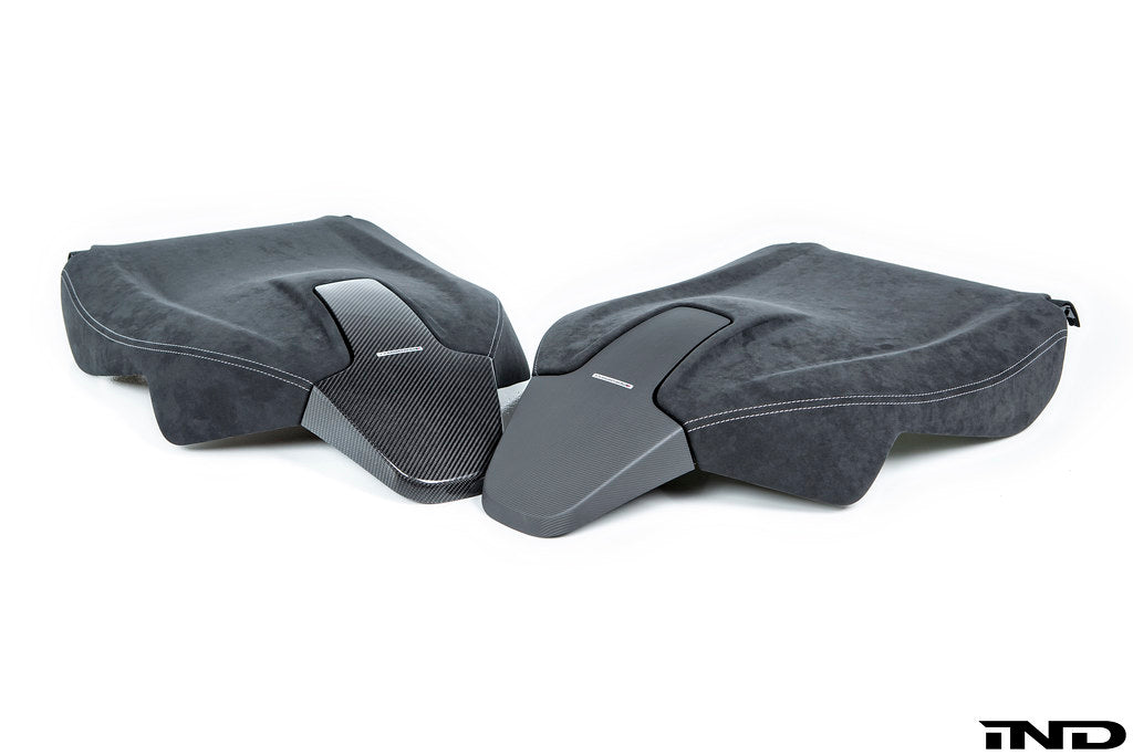 BMW M Performance Sedan Carbon and Alcantara Seat Back Set