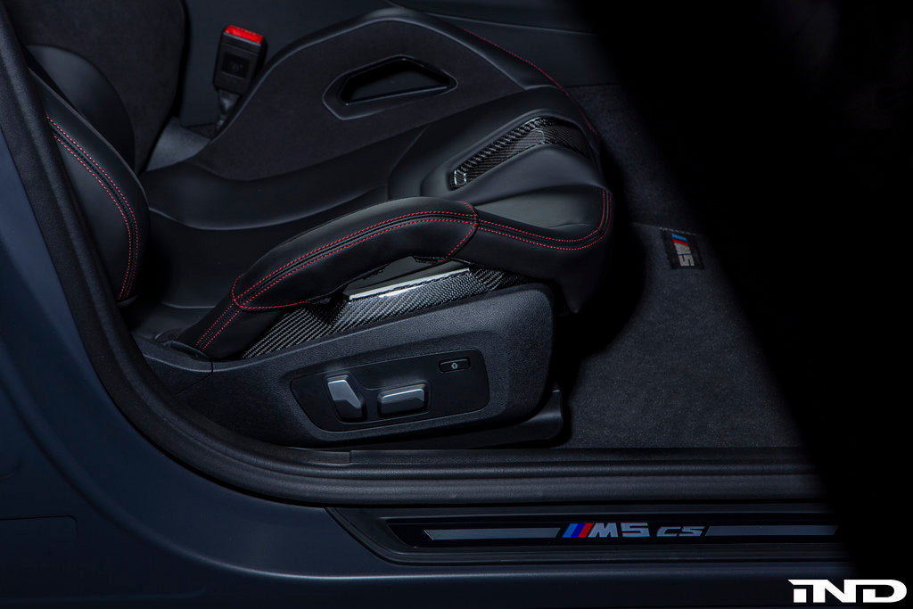 LCK BMW M Carbon Bucket Seat Bolster Protector Set