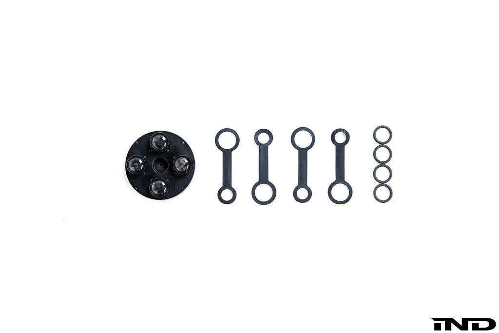 Camisasca Carbon Alloy Valve Stem Cap Set
