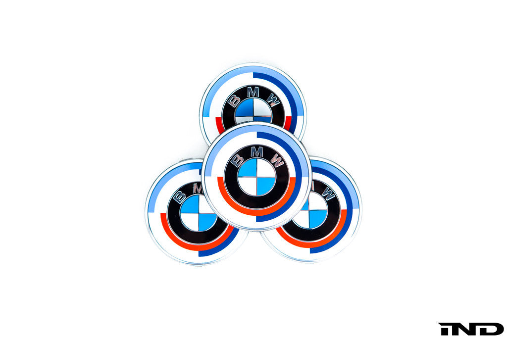 BMW M 50 Year Anniversary Heritage Center Cap Set - 56mm