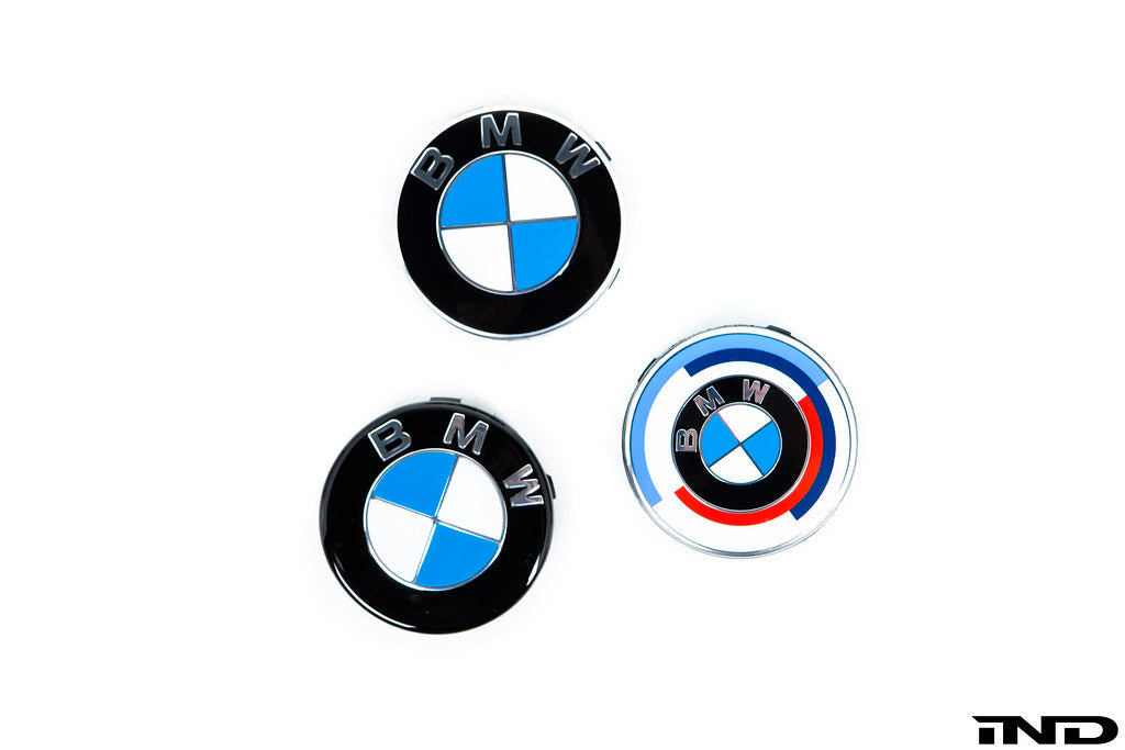 BMW M 50 Year Anniversary Heritage Center Cap Set - 56mm