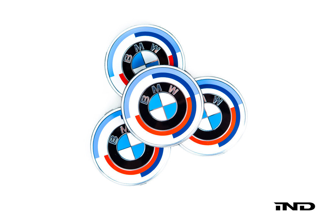 BMW M 50 Year Anniversary Heritage Center Cap Set - 56mm