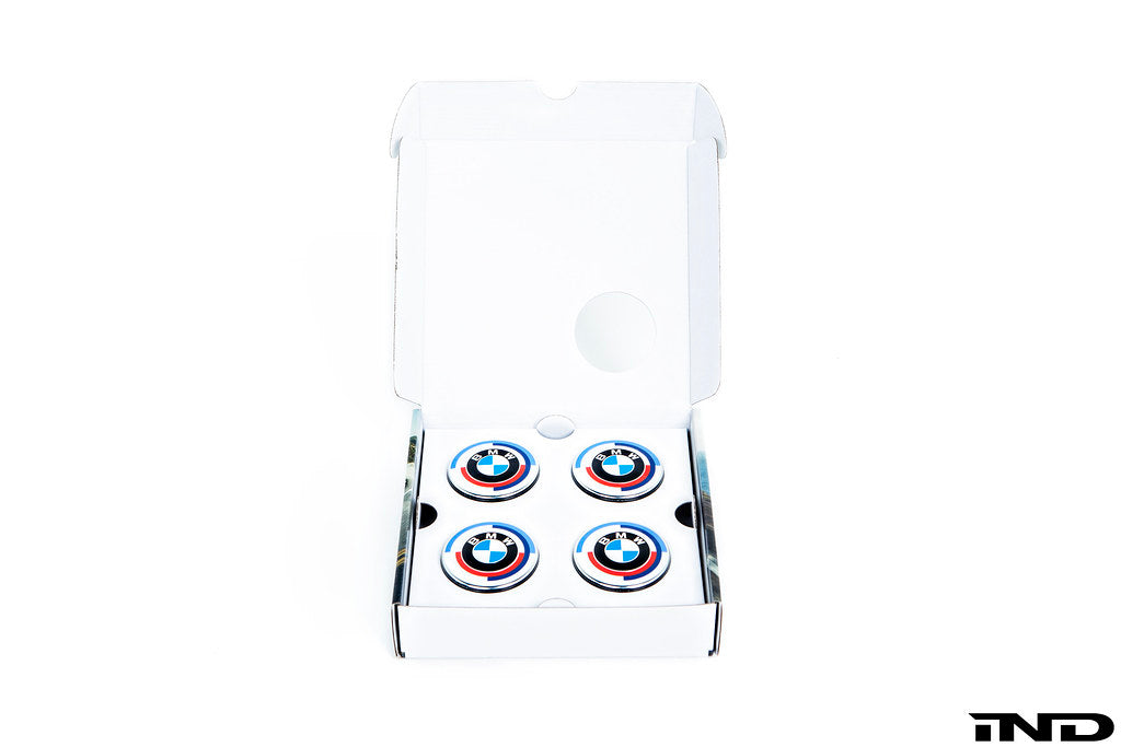 BMW M 50 Year Anniversary Heritage Center Cap Set - 56mm