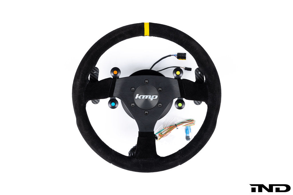 KMP E46 M3 Racing Wheel + Quick-Release Hub Kit - SMG