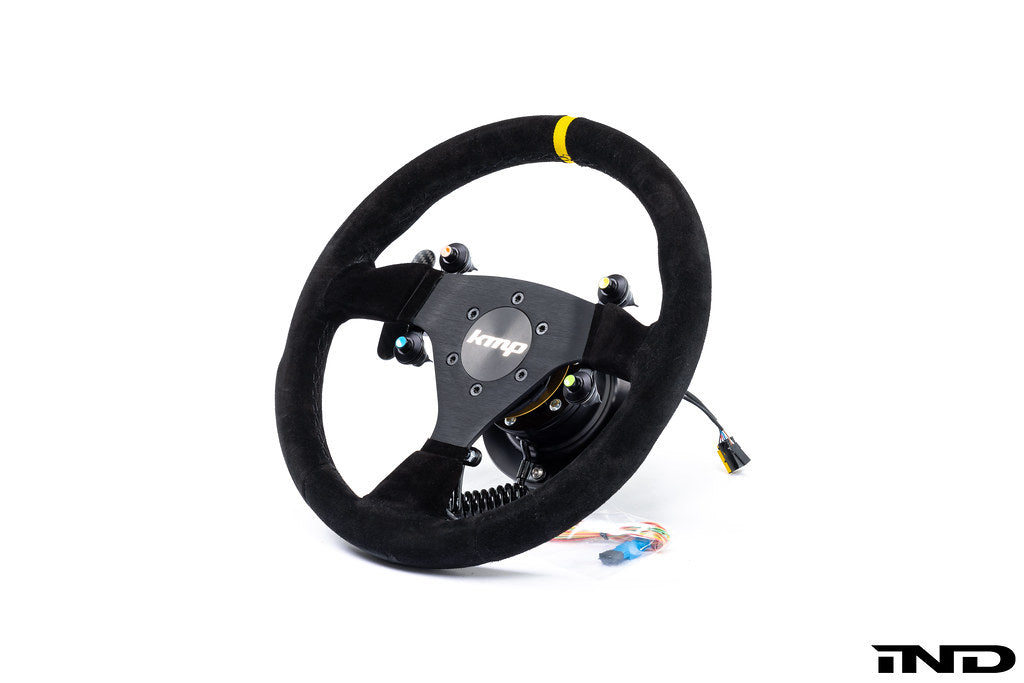KMP E46 M3 Racing Wheel + Quick-Release Hub Kit - SMG