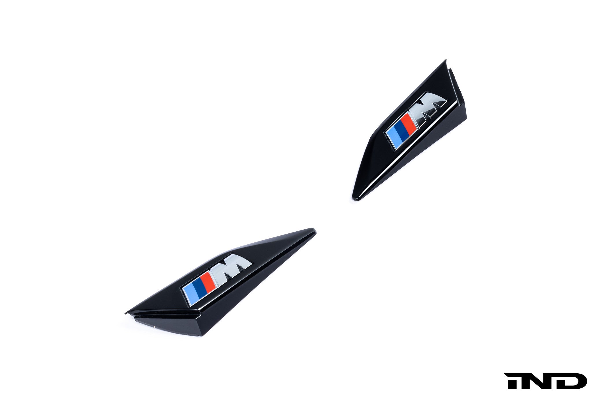 BMW G07 X7 M Fender Emblem Set - Gloss Black