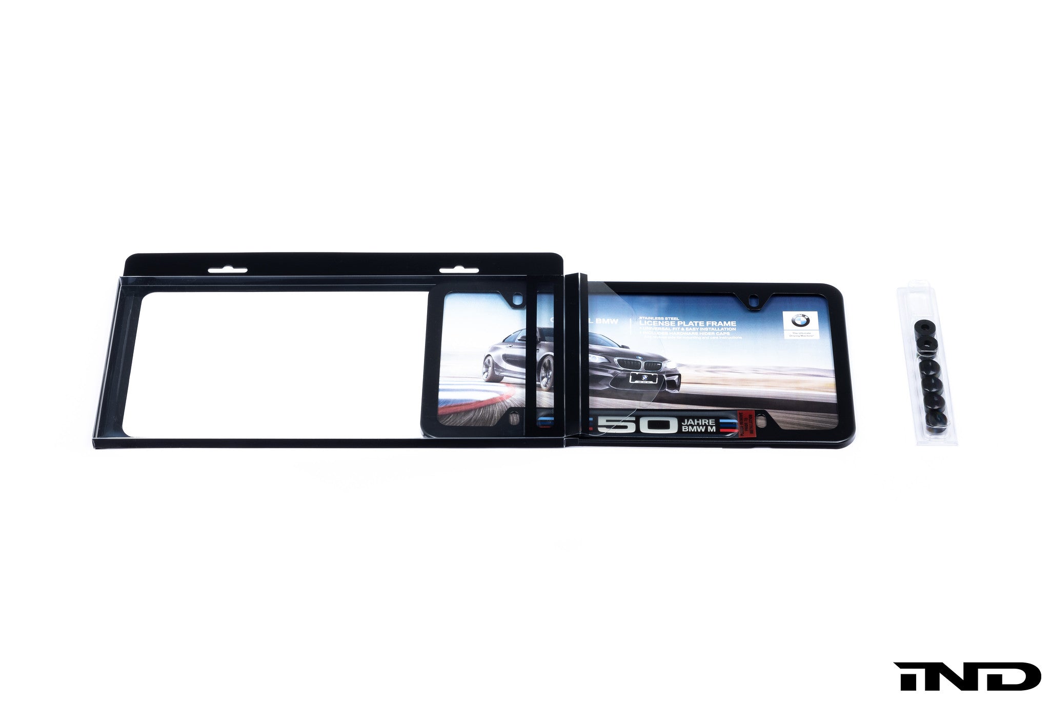 BMW 50th Anniversary M License Plate Frame