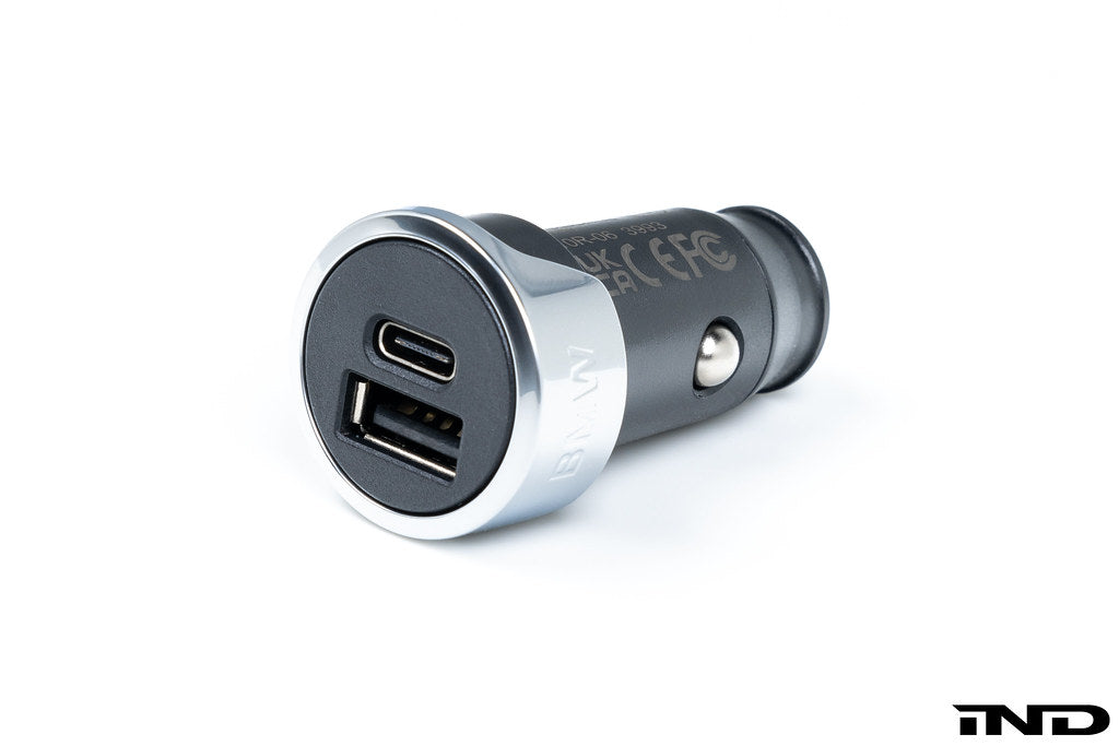 BMW Dual USB Charger - Type A and C