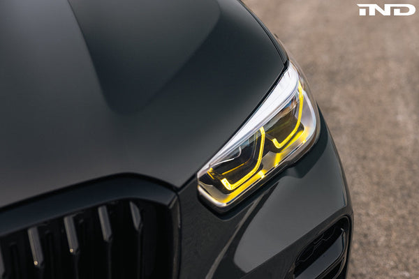 Motorsport+ F95 X5M / F96 X6M Pre-LCI CSL Style Yellow DRL LED Module Set