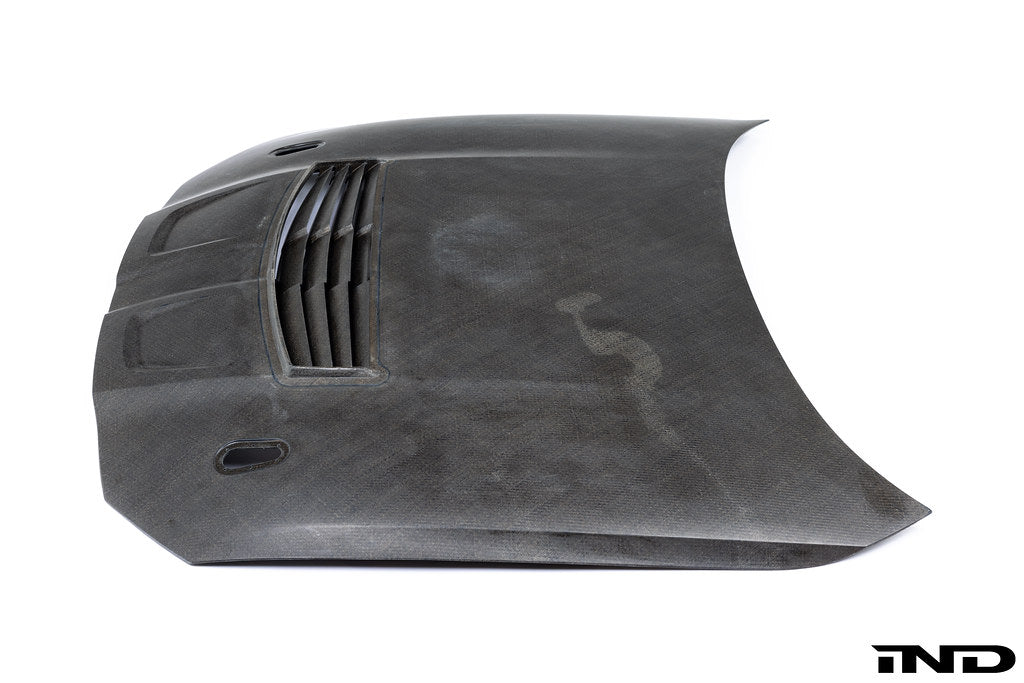 BMW Motorsport G82 M4 GT4 Natural Fiber Vented Hood G80 M3 IND DISTRIBUTION