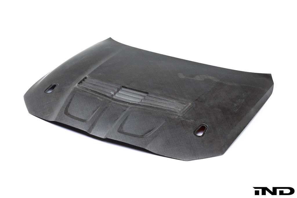 BMW Motorsport G82 M4 GT4 Natural Fiber Vented Hood G80 M3 IND DISTRIBUTION