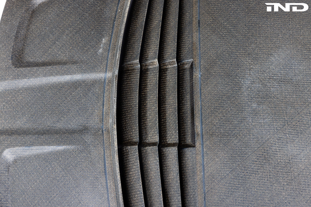 BMW Motorsport G82 M4 GT4 Natural Fiber Vented Hood G80 M3 IND DISTRIBUTION