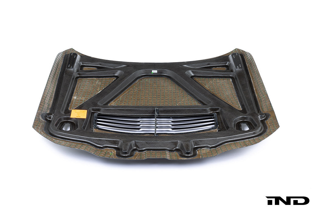 BMW Motorsport G82 M4 GT4 Natural Fiber Vented Hood G80 M3 IND DISTRIBUTION