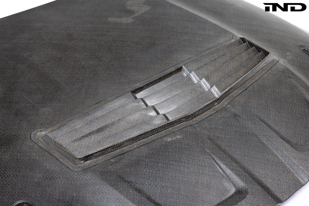 BMW Motorsport G82 M4 GT4 Natural Fiber Vented Hood G80 M3 IND DISTRIBUTION