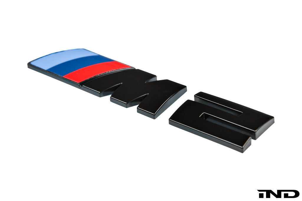 BMW G87 M2 Trunk Emblem - Gloss Black from IND Distribution