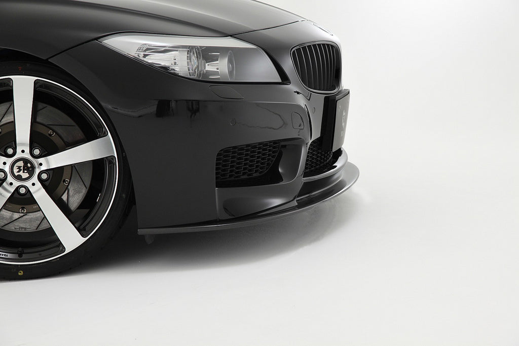 3d design e89 m sport carbon fiber front lip spoiler - iND Distribution