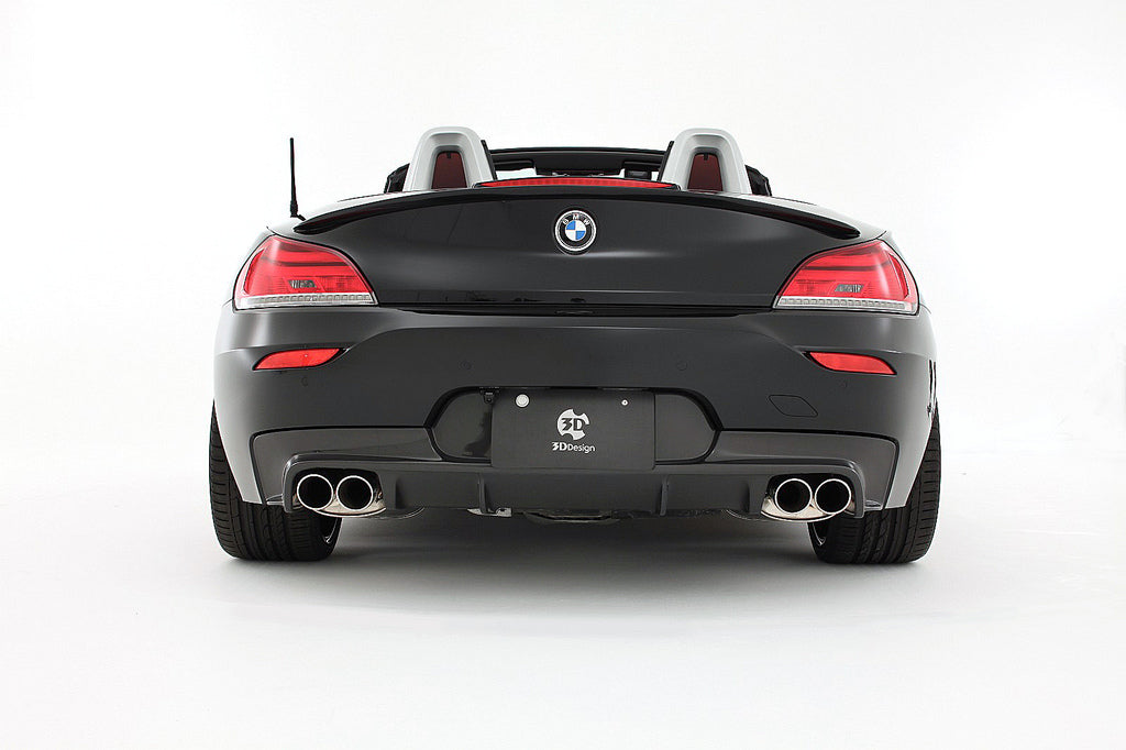 3d design e89 m sport carbon fiber rear diffuser - iND Distribution