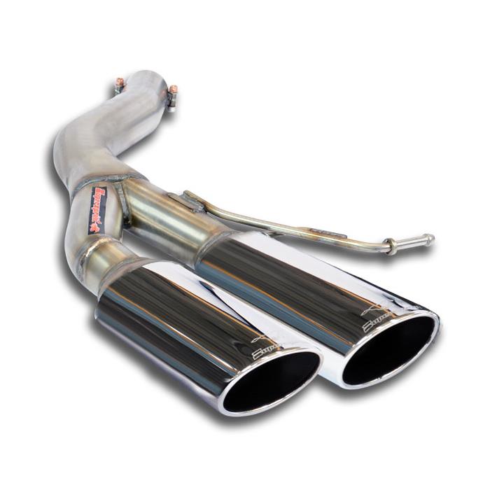 Supersprint AUDI A6 C7 Typ 4G 2011 -> Rear Pipe Left 100X75(Muffler Delete)