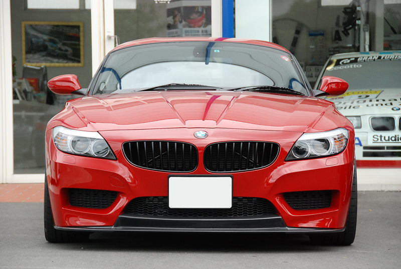 3d design e89 m sport carbon fiber front lip spoiler - iND Distribution