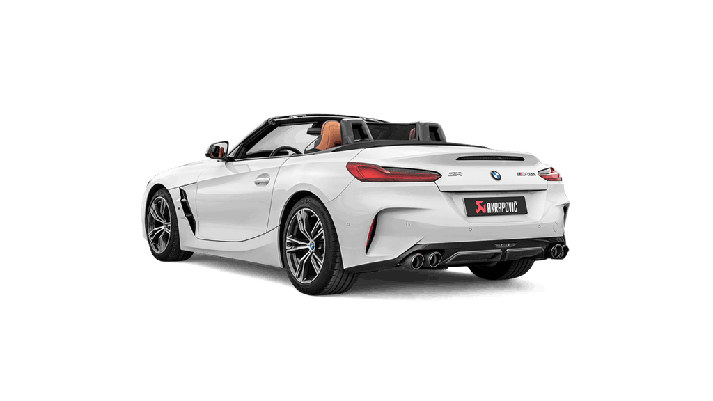 Akrapovic z4 g29 slip on exhaust system w carbon tail pipe set titanium - iND Distribution