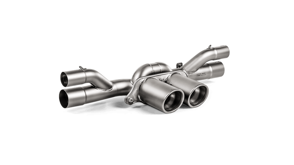 Akrapovic 991 911 gt3 slip on race line with tail pipe set titanium - iND Distribution