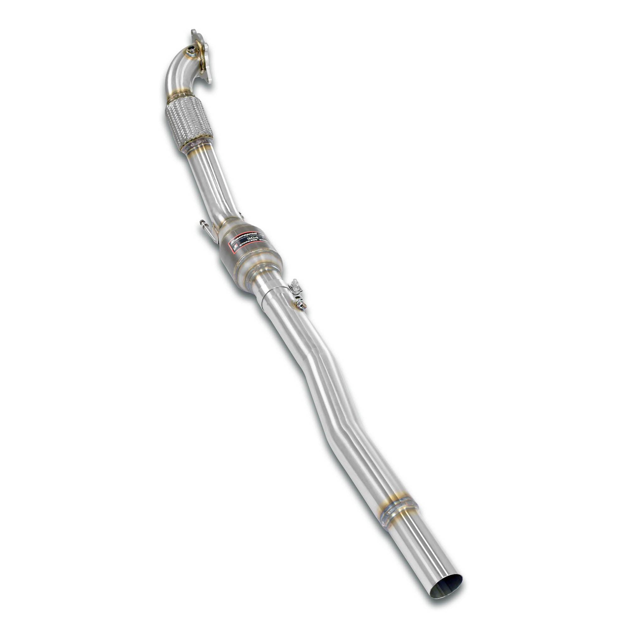 Supersprint VW BEETLE 2011-> Turbo Downpipe Kit + Metallic Catalytic Converter 200 Cpsi