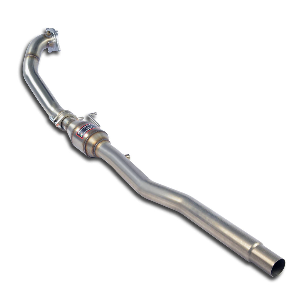 Supersprint AUDI A3 8P QUATTRO '04 -> Turbo Downpipe Kit With Metallic Catalytic Converter 100 Cpsi Wrc