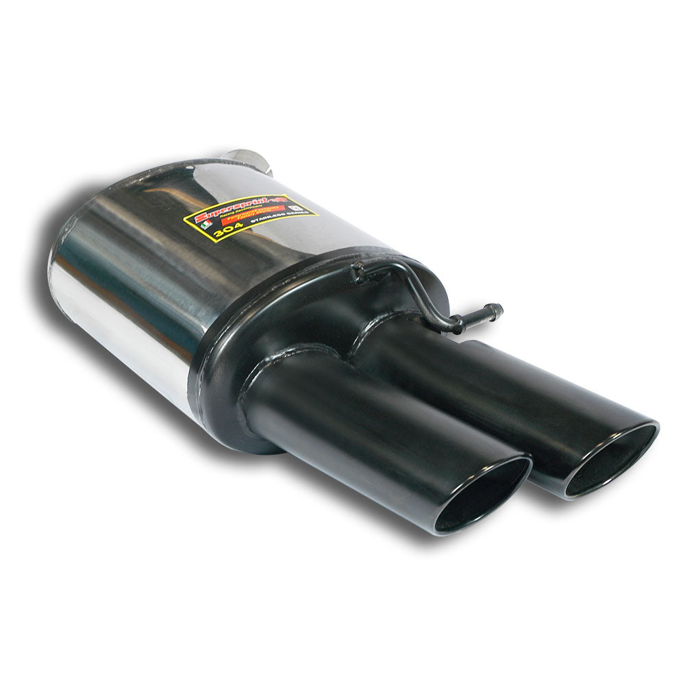 Supersprint  AUDI A6 C7 Typ 4G FACELIFT 2015 -> Rear Exhaust Left 100X75 "Gun Metal Grey"