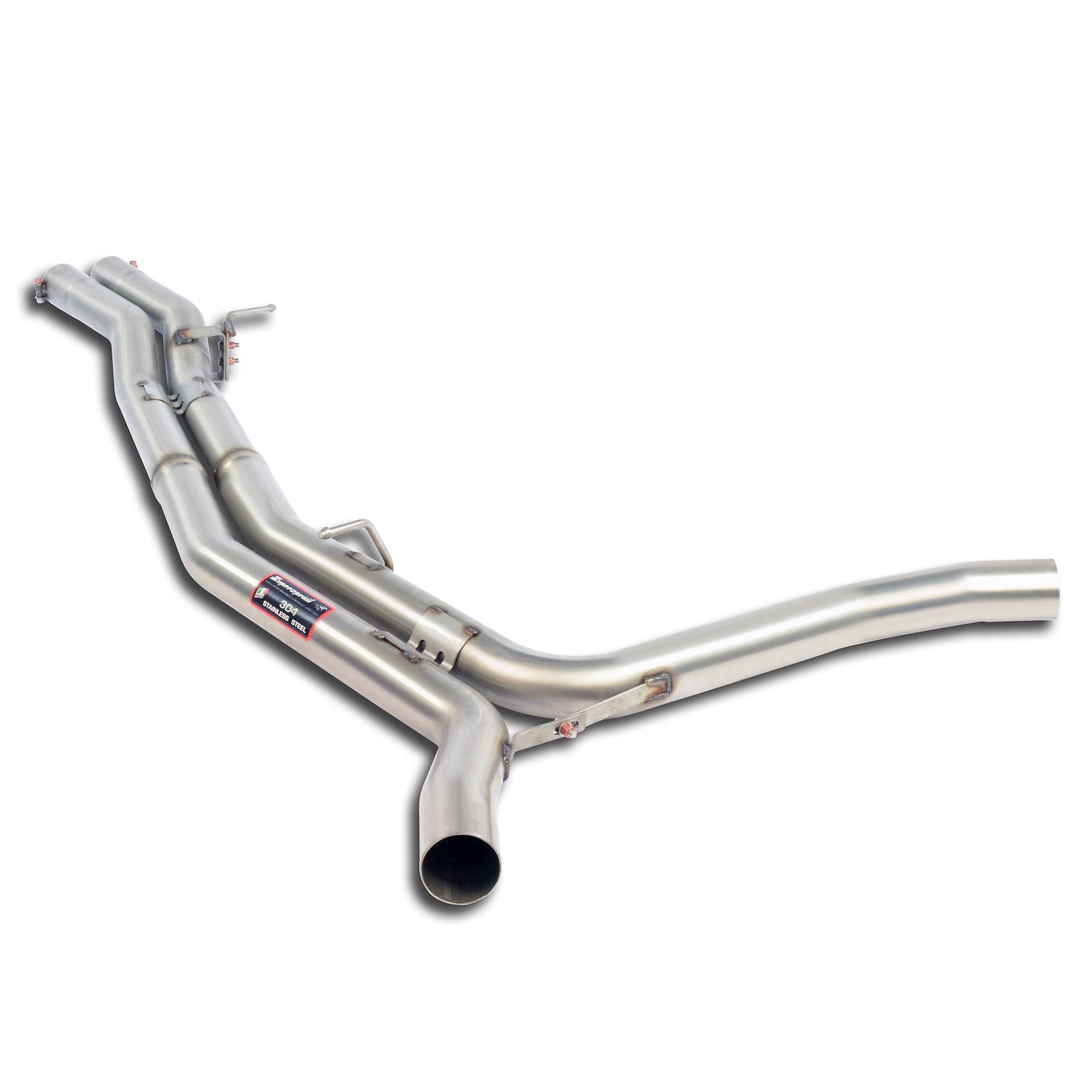 Supersprint AUDI A8 QUATTRO D4 Typ 4H 2010 -> 2013 Central Pipe Kit Right - Left "Racing"